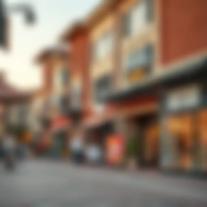 Diverse retail offerings at Wasl Village