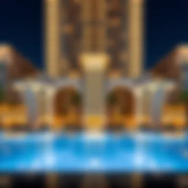 Architectural design showcasing the exterior of Wyndham Residences The Palm.