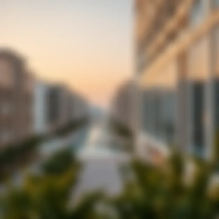 Luxurious residential options at Yas Bay featuring modern designs and stunning views