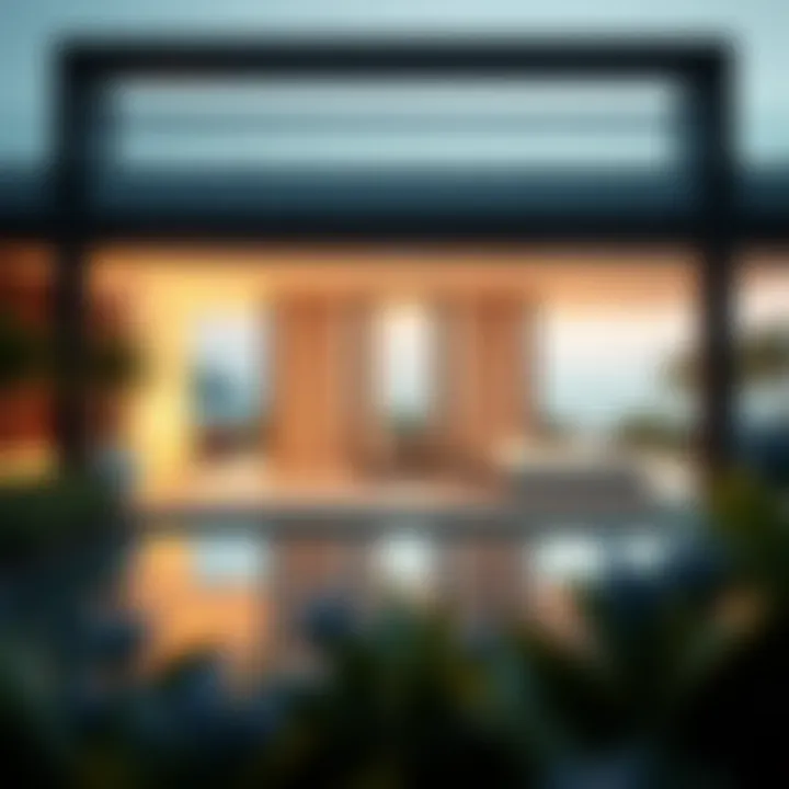 Architectural innovations in Zuha Island's design