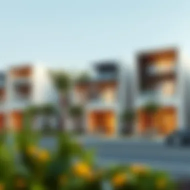 Luxurious residential units on Zuha Island with modern design