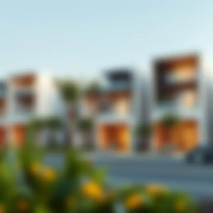 Luxurious residential units on Zuha Island with modern design